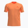 Men's training T-shirt Under Armour Vanish Energy orange bloc/orange bloc