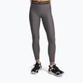Women's training leggings Under Armour HeatGear charcoal light heather/black