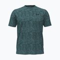 Men's training T-shirt Under Armour Tech Tee Pixelate rack green/black
