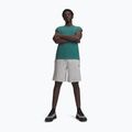 Men's training shorts Under Armour Rival LW mod gray light heather/black 2