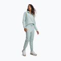 Women's trousers Under Armour Rival Fleece Joggers enamel blue/white 2