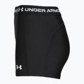 Women's training shorts Under Armour HeatGear Shorty ultimate black/white 3