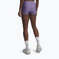 Women's training shorts Under Armour HeatGear Shorty purple luxe/purple crest 3