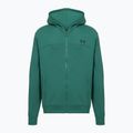 Men's sweatshirt Under Armour Rival LW FZ rack green/black