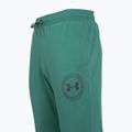 Men's trousers Under Armour Rival LW Graphic Jogger rack green/black 3