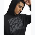 Men's sweatshirt Under Armour Rival LW Graphic Hoodie black/black 3
