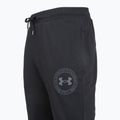 Men's trousers Under Armour Rival LW Graphic Jogger black/castelrock 3