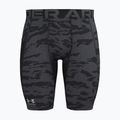 Men's training shorts Under Armour HG Printed Long Short black/castlerock/white