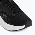 Women's running shoes Under Armour Surge 5 black/white/castlerock 7
