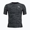 Men's training T-shirt Under Armour HG Printed black/castlerock/white