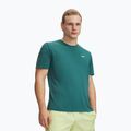 Men's training T-shirt Under Armour Tech Taping rack green/fade green