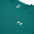 Men's training T-shirt Under Armour Tech Taping rack green/fade green 6