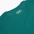 Men's training T-shirt Under Armour Tech Taping rack green/fade green 7