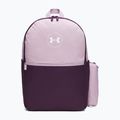 Urban backpack Under Armour Essential Printed Backpack mauve pink/purple echo/white