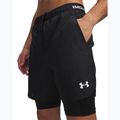 Men's training shorts Under Armour Vanish Woven 2.0 2IN1 Shorts black/white 4