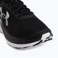 Women's running shoes Under Armour Chase black/black/white 7