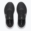 Women's running shoes Under Armour Chase black/black/white 3