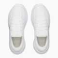 Women's running shoes Under Armour Chase white/white/iridescent 3
