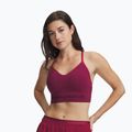 Training bra Under Armour Vanish Seamless Low claret/ox blood