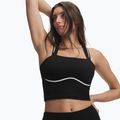 Women's training shirt Under Armour Meridian Contour Tank ultimate black/white/ultimate black 3