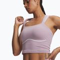 Women's training shirt Under Armour Meridian Contour Tank mauve pink/white/mauve pink 3