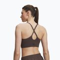 Training bra Under Armour Vanish Seamless Low peppercorn/kona brown 2