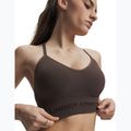 Training bra Under Armour Vanish Seamless Low peppercorn/kona brown 3