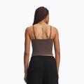 Women's training shirt Under Armour Meridian Support Tank peppercorn/peppercorn 2
