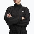 Women's training jacket Under Armour Rival Woven Jacket ultimate black/white 3
