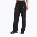 Women's training trousers Under Armour Rival Woven Core Pants black/white