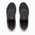Men's running shoes Under Armour Ascend black/anthracite/outrageous orange 3