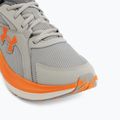 Men's running shoes Under Armour Assert 11 titanium/summit white/outrageous orange 7