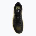 Men's running shoes Under Armour Halo Runner 2 Ultimate Black/Sonic Yellow/Metallic Silver 5