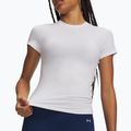 Women's training shirt Under Armour Motion Fitted SS white/halo gray 3