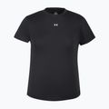 Women's training shirt Under Armour Motion Fitted SS ultimate black/white