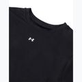 Women's training shirt Under Armour Motion Fitted SS ultimate black/white 3
