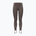 Women's training leggings Under Armour Meridian Contour Stirrup Leggings peppercorn/white/peppercorn
