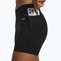 Women's training shorts Under Armour Motion Middy ultimate black/white 4
