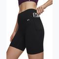 Women's training shorts Under Armour Motion Bike Shorts ultimate black/white 4