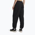 Women's trousers Under Armour Icon Fleece Gym Pant ultimate black/white 3