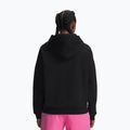Women's sweatshirt Under Armour Icon Fleece Hoodie ultimate black/white 2