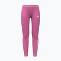 Children's leggings Under Armour HeatGear Branded Leggings pink frenzy/white