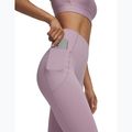Women's training leggings Under Armour Vanish Elite Leggings mauve pink/metallic silver 4