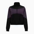 Women's training jacket Under Armour Rival Woven black/purple echo/black
