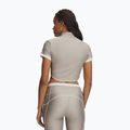 Women's training shirt Under Armour HeatGear Novelty timberwolf taupe/summit white 2