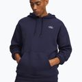 Men's sweatshirt Under Armour Rival Fleece Hoodie midnight navy/white 3