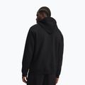 Men's sweatshirt Under Armour Rival Fleece Hoodie ultimate black/white 2