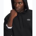 Men's sweatshirt Under Armour Rival Fleece Hoodie ultimate black/white 3