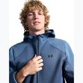 Men's training sweatshirt Under Armour Unstoppable Fleece downpour gray/black 5