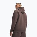 Men's sweatshirt Under Armour Essential Fleece Hoodie peppercorn/peppercorn 2